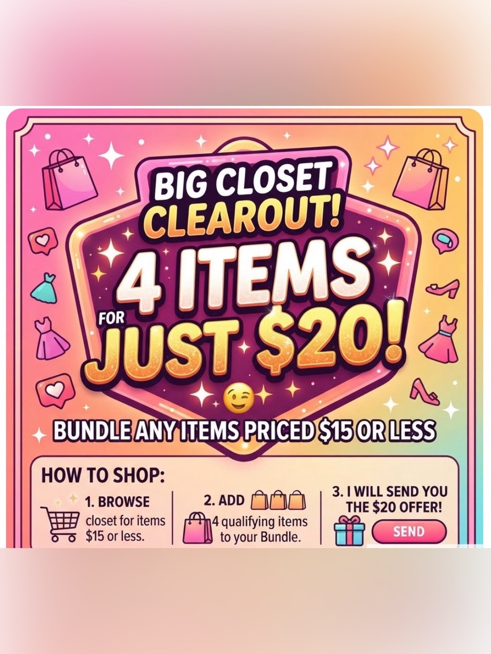 4 for $20